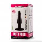 X-Men 10" Extra Girthy Butt Plug Black I