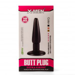 X-Men 10" Extra Girthy Butt Plug Black I