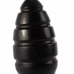 X-Men 10" Extra Girthy Butt Plug Black VIII