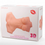 Double Hole 3D Masturbator III