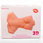 Double Hole 3D Masturbator III