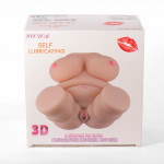 Double Hole 3D Masturbator V