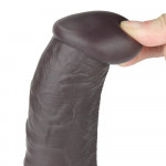 10'' Dual Layered Silicone Rotator Brown