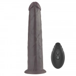 9'' Dual Layered Silicone Rotator Brown