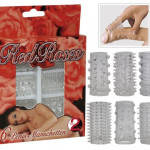 Red Roses Penis Ring Set 6 pcs