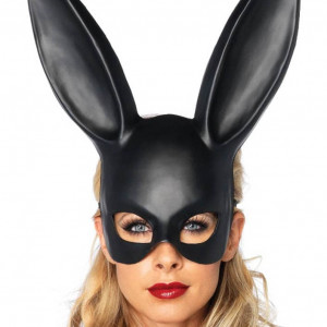 Masquerade Rabbit Mask Black