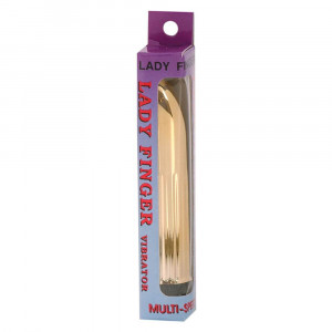 Lady Finger Vibrator Gold