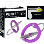 Penis Plug + Silicone Glans Ring