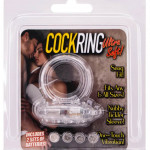 Cockring Silicone Vibrating Clear