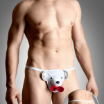 Mens thongs 4492 - white SL