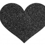 Flash Heart-Black