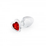 Crystal - Desires - Red Heart - Medium