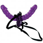 Double Delight Strap-on Purple/Black