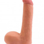 8" Real Softee Vibrating Dildo 4