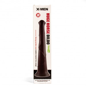 X-MEN Huge Horse Dildo 19 inch Black