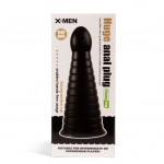 X-MEN 10 inch Huge Anal Plug Black