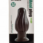 X-Men 7.5" Anal Plug Black