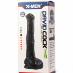 X-MEN David 12.4" Cock Black