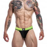 C4M - Rugby Jockstrap-NeonLime-L