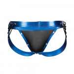 C4M-Desire Jockstrap-BlueLeatherette-XL