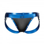 C4M-Desire Jockstrap-BlueLeatherette-XL