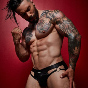 BL4CK by C4M-Dungeon Black Jockstrap M