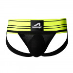 C4M - Rugby Jockstrap-NeonLime-M