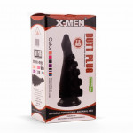 X-MEN 7" Butt Plug Black