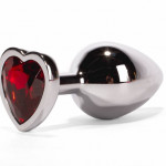 X-MEN Secret Shade Metal Butt Plug Red L