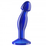 Flawless Clear Prostate Plug 6.5'' Blue