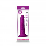 Colours - Pleasures - Thin 5" Dildo - Purple