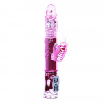 Throbbing Butterfly Vibrator Pink