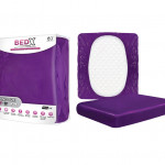 BED X - MATTRESS PROTECTOR - KING SIZE PURPLE