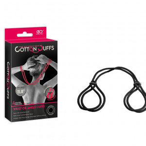 COTTON CUFFS BLACK