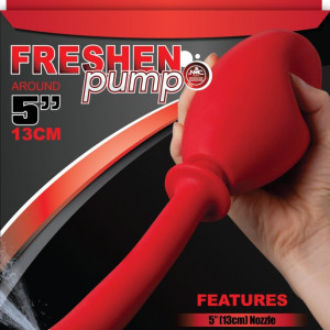 FRESHEN PUMP RED 5"