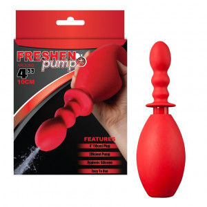 FRESHEN PUMP RED 4"