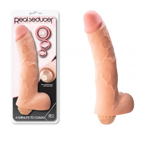 REAL SEDUCER Flexible Vibrating Dong 8.5"