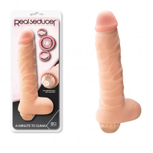 REAL SEDUCER Flexible Vibrating Dong 7.5"