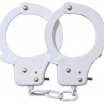 SEX EXTRA - METAL CUFFS WHITE