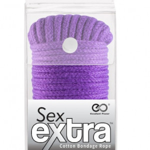 SEX EXTRA - SILKY BONDAGE ROPE PURPLE