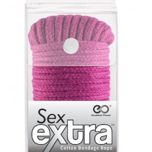 SEX EXTRA - SILKY BONDAGE ROPE PINK