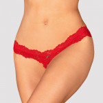 Amor Cherris crotchless thong L/XL