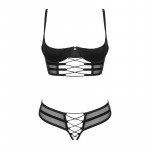 Roxelia 2-pcs crotchless set XS/S