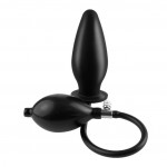 Inflatable Silicone Plug Black