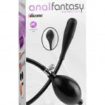 Inflatable Silicone Ass Expander Black