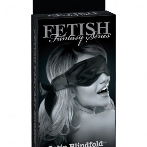 Satin Blindfold Black