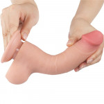 8'' Sliding Skin Dual Layer Dong Flesh I