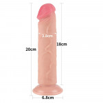 8'' Sliding Skin Dual Layer Dong Flesh II