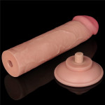 8'' Sliding Skin Dual Layer Dong Flesh II