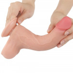 8.5'' Sliding Skin Dual Layer Dong Flesh II